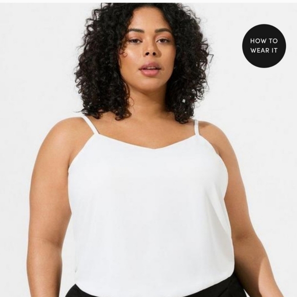 torrid Tops - Chiffon swing cami.